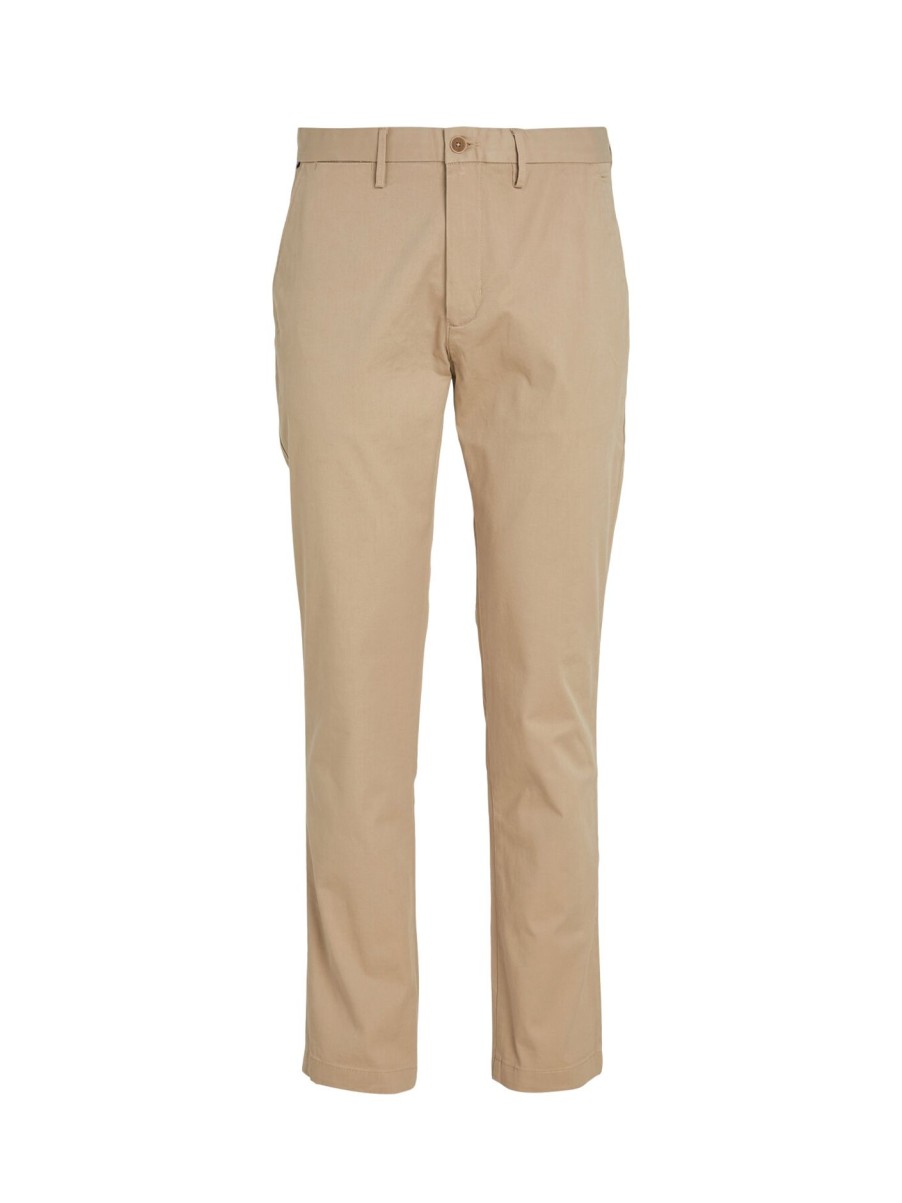 Men Tommy Hilfiger Trousers & Shorts | Core Denton 1985 Chinos Batique Khaki