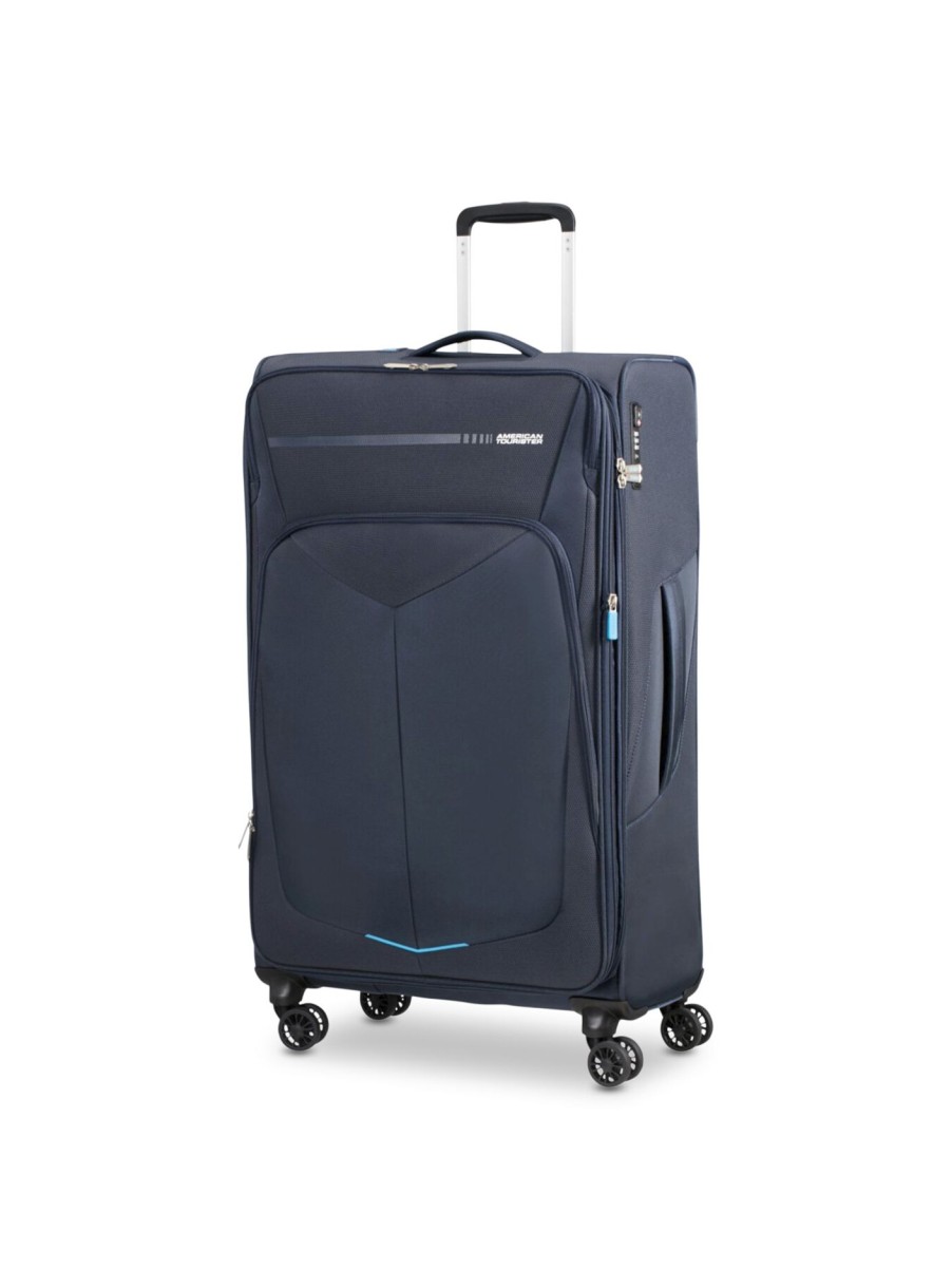 Home & Tech American Tourister | Summerfunk Spinner 4 Wheel 67Cm Blac Suitcase Navy