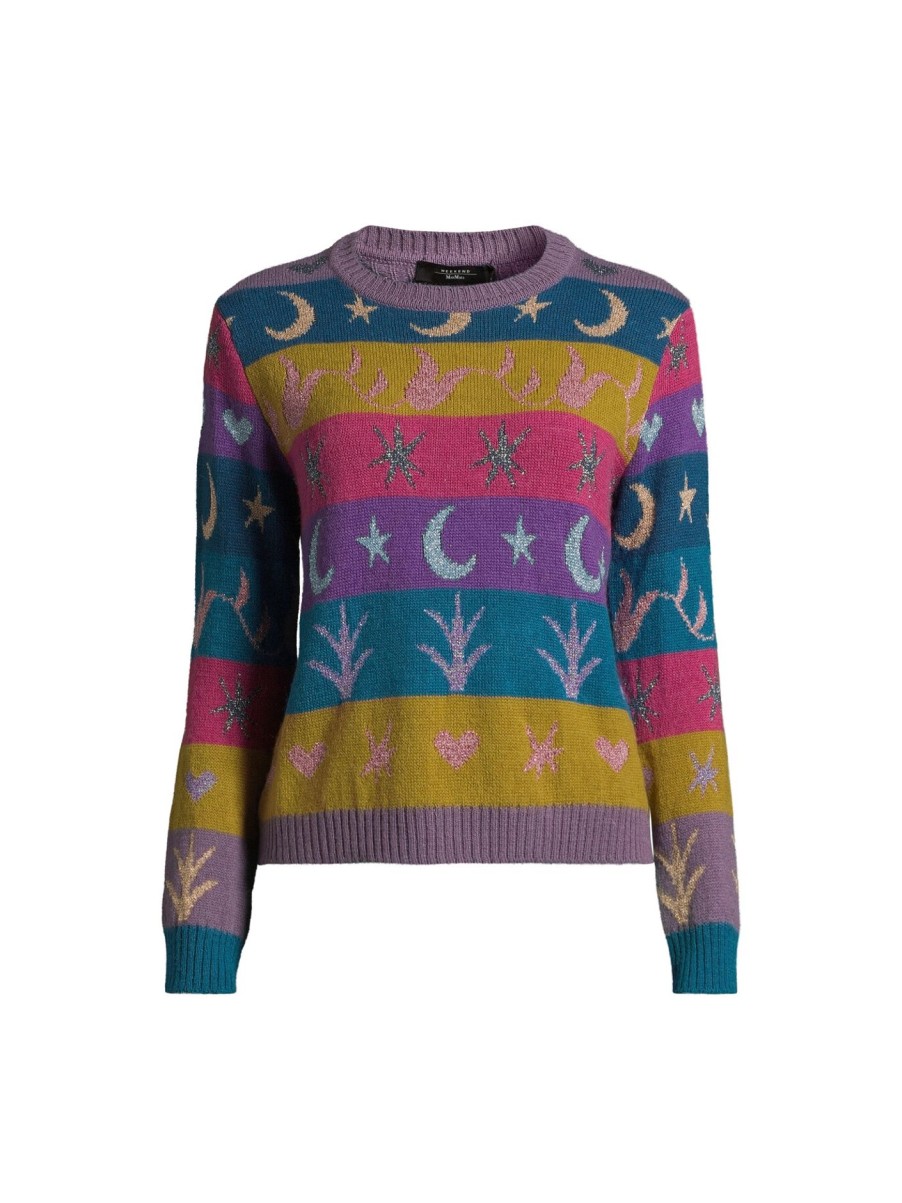 Women Weekend Max Mara Knitwear | Certosa Moon Jumper Multi