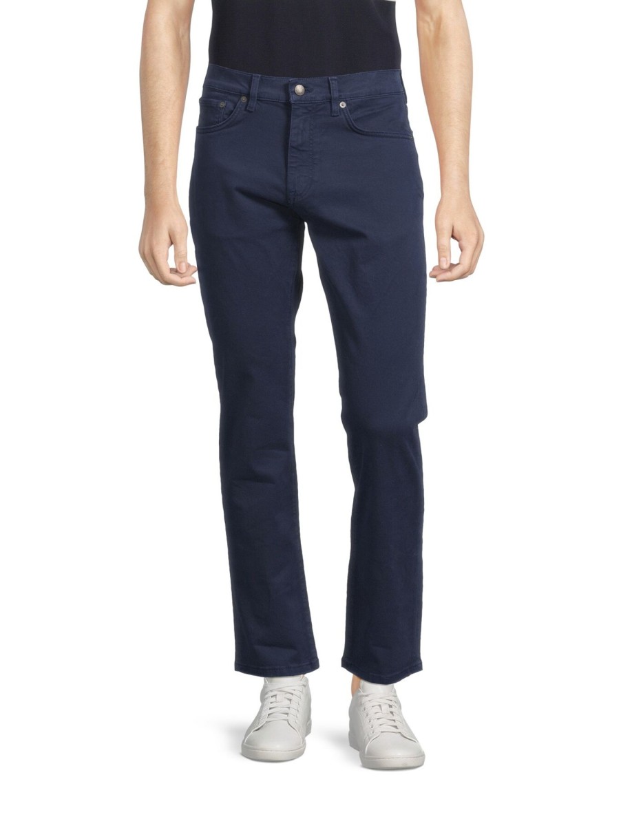 Men GANT Jeans | Regular Fit Desert Jeans Marine