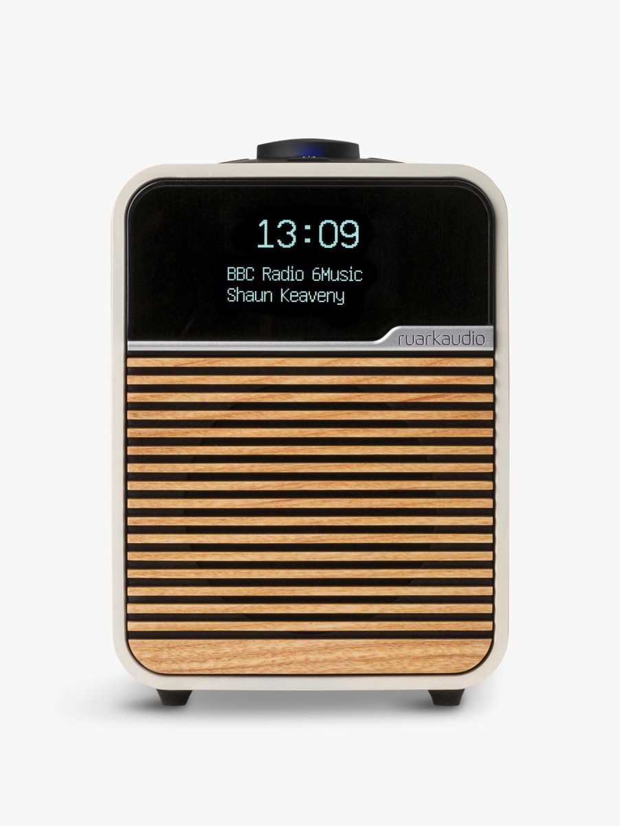 Home & Tech Ruark Audio Audio | R1 Deluxe Bluetooth Radio Light Cream