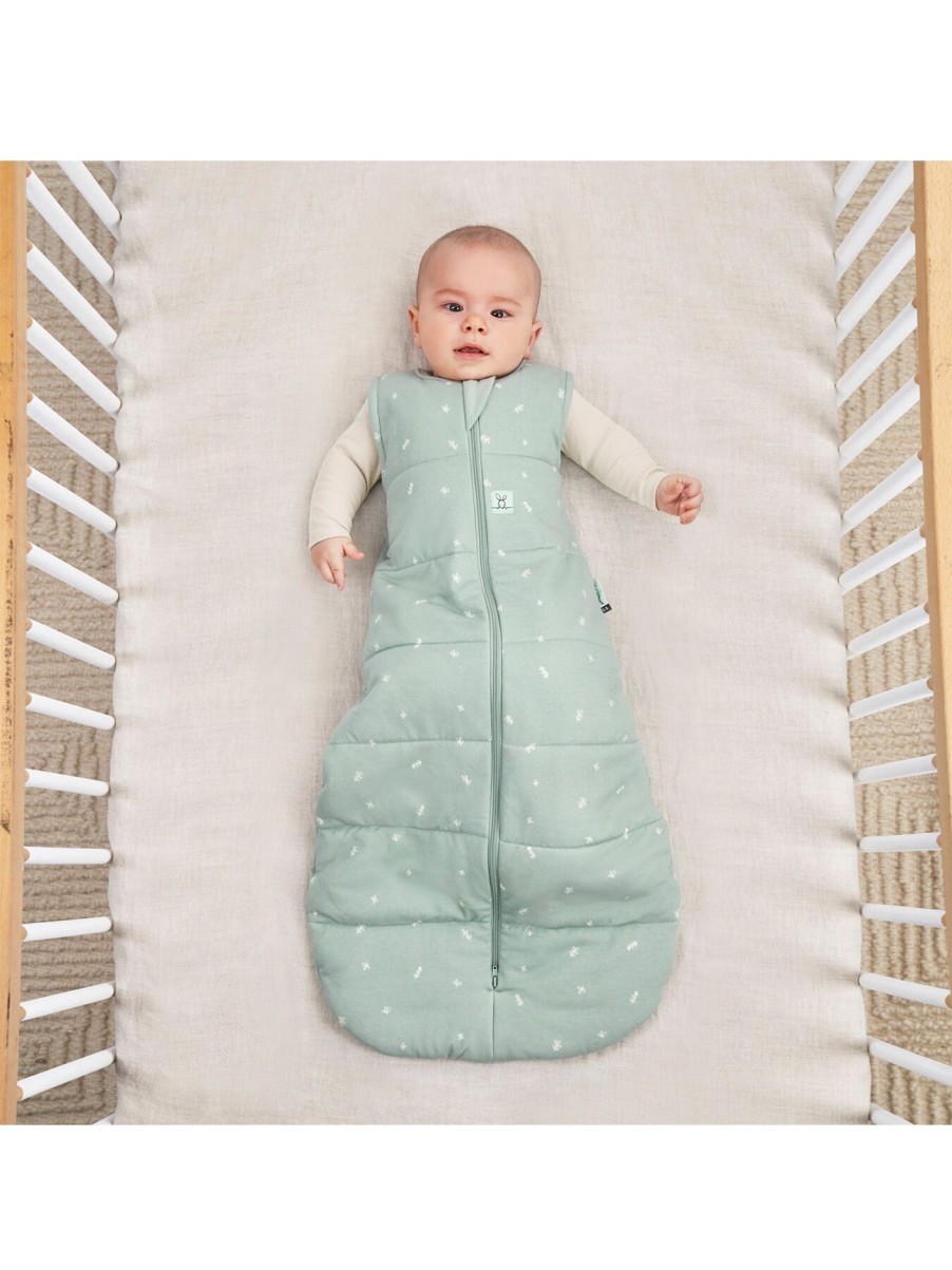 Kids Ergopouch Baby Grows | Jersey Sleeping Bag 2 Half Tog 3-12M Sage