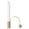 Home & Tech ferm LIVING Home Fragrance | Balance Candle Holder Brass