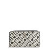 Women Tommy Hilfiger Purses & Wallets | Iconic Tommy Large Za Mono Black