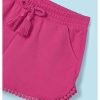 Kids Mayoral Trousers & Shorts | Jersey Shorts Fuchsia