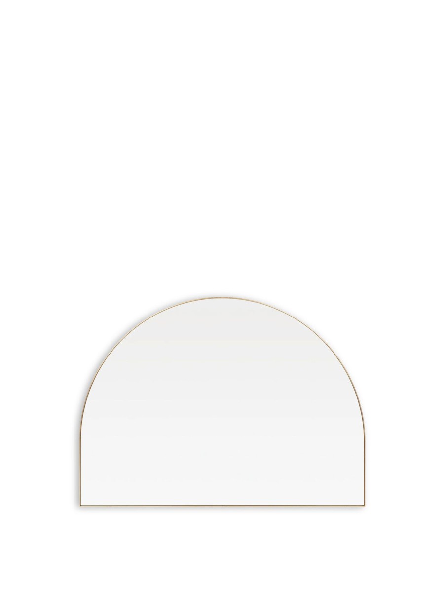 Home & Tech Heal's Mirrors | Fine Edge Mirror Over Mantle Gold