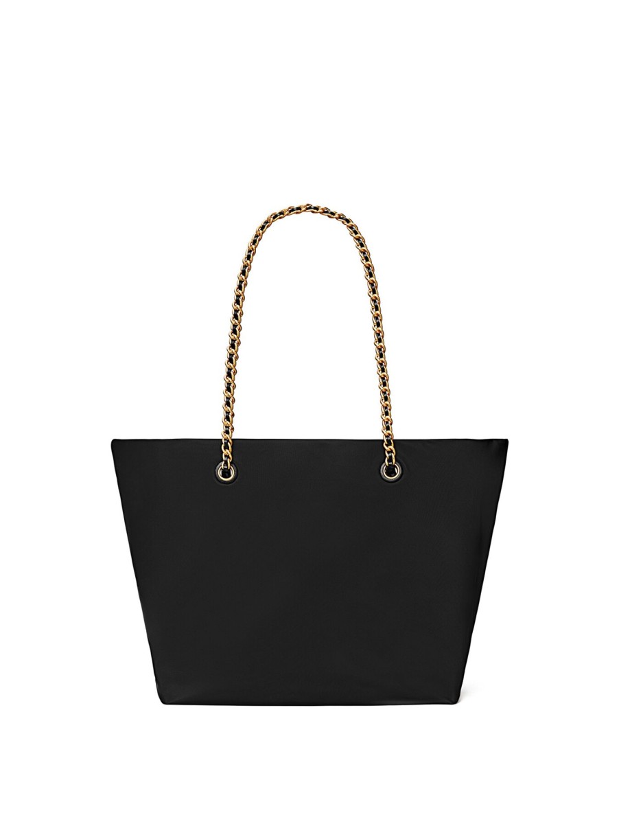 Women TORY BURCH Tote Bags | Ella Chain Tote Black