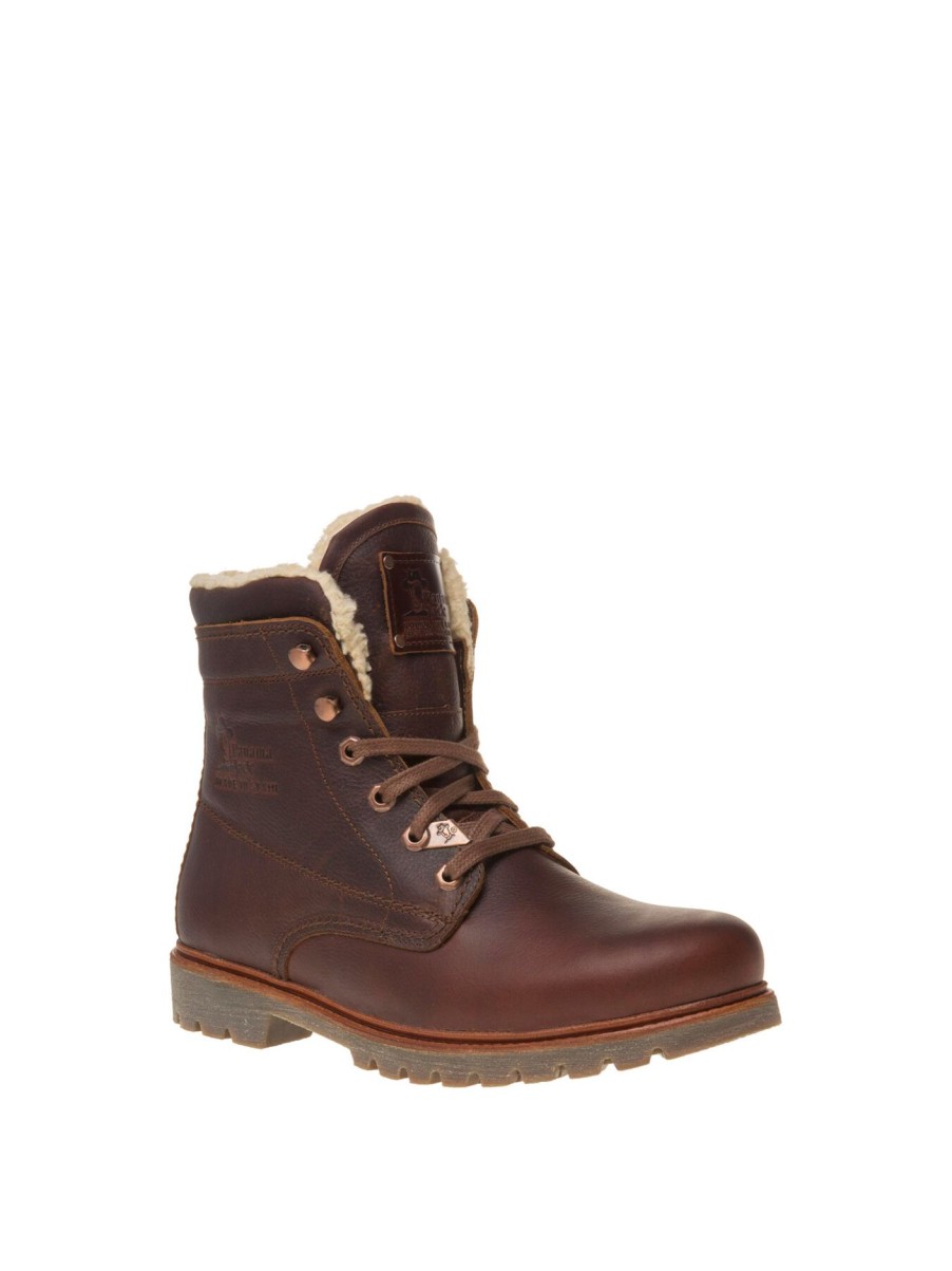 Men Panama Jack Boots | Panama Jack Panama 03 Aviator Boots Brown