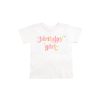 Kids Sweet Wink Tops | Birthday Girl Blush T-Shirt Ballet