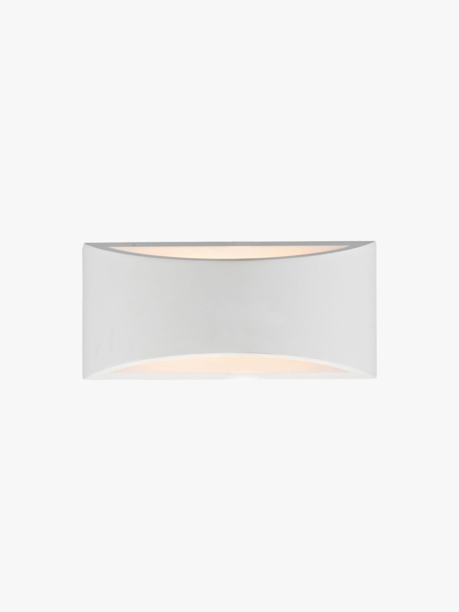 Home & Tech Dar Lighting Wall Lights | Hove Wall Washer Small White