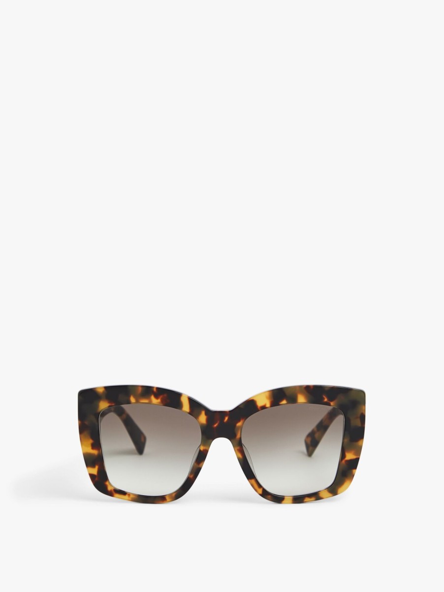 Women Miu Miu Sunglasses | Oversized Square Acetate Sunglasses 0Mu 04Ws 7S00A753