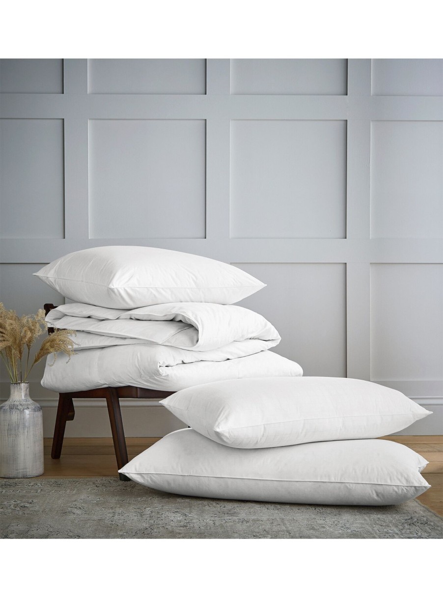 Home & Tech Fine Linens Collection Pillows | Luxury Goose Down Pillow