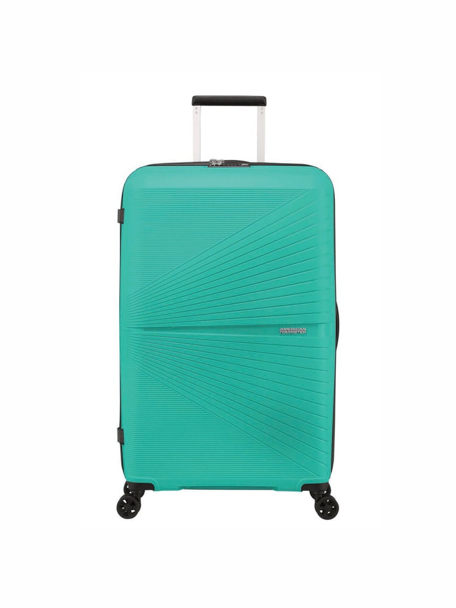 Home & Tech American Tourister | Airconic Spinner 4 Wheel 77Cm Suitcase Aqua Green