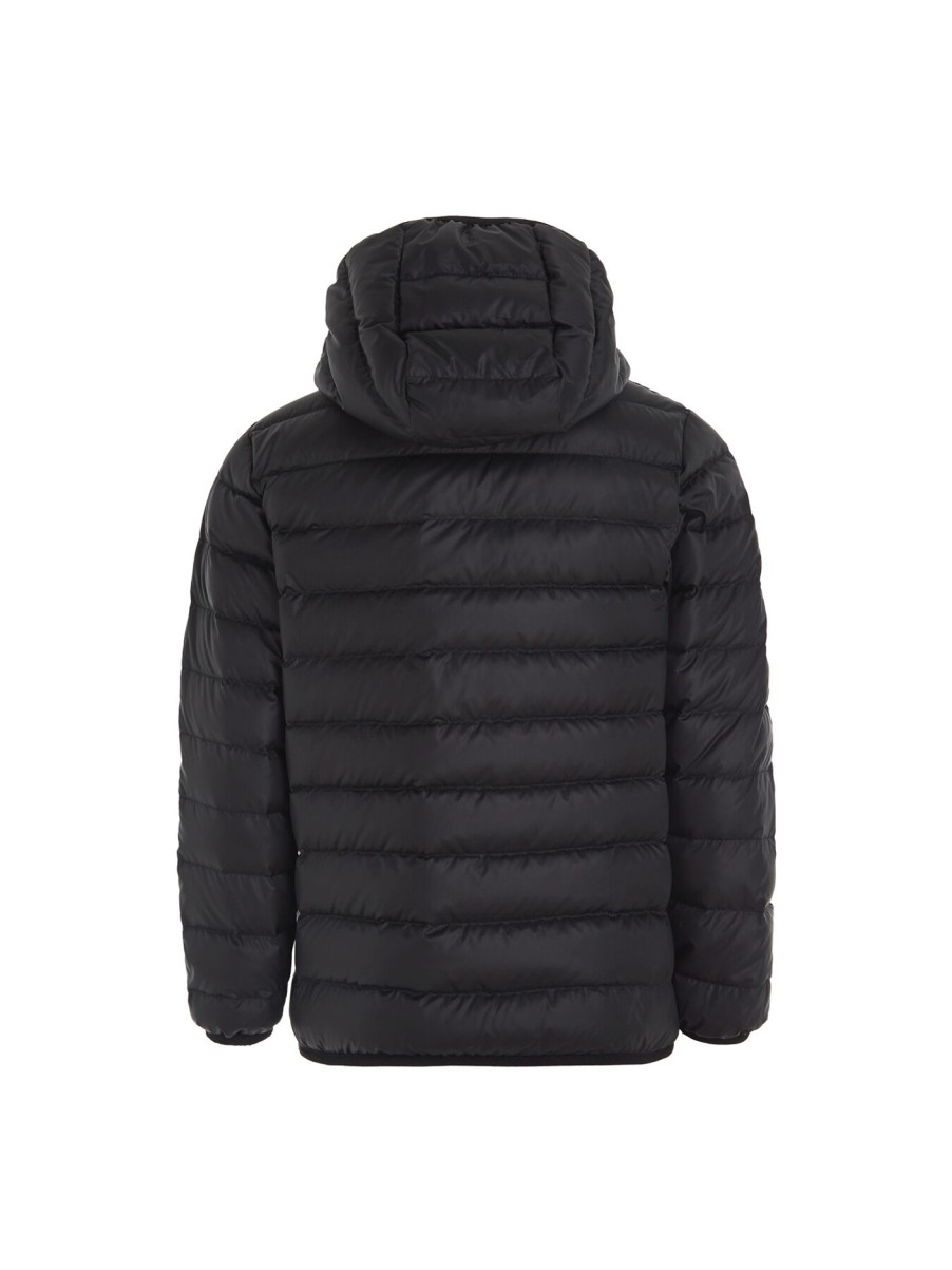 Kids Calvin Klein Jeans Coats & Jackets | Padded Down Logo Jacket Black