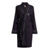 Women Lauren by Ralph Lauren Nightwear | Quilted Shawl Collar Robe Navy