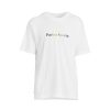 Men Parlez T-Shirts | Leaf T-Shirt White