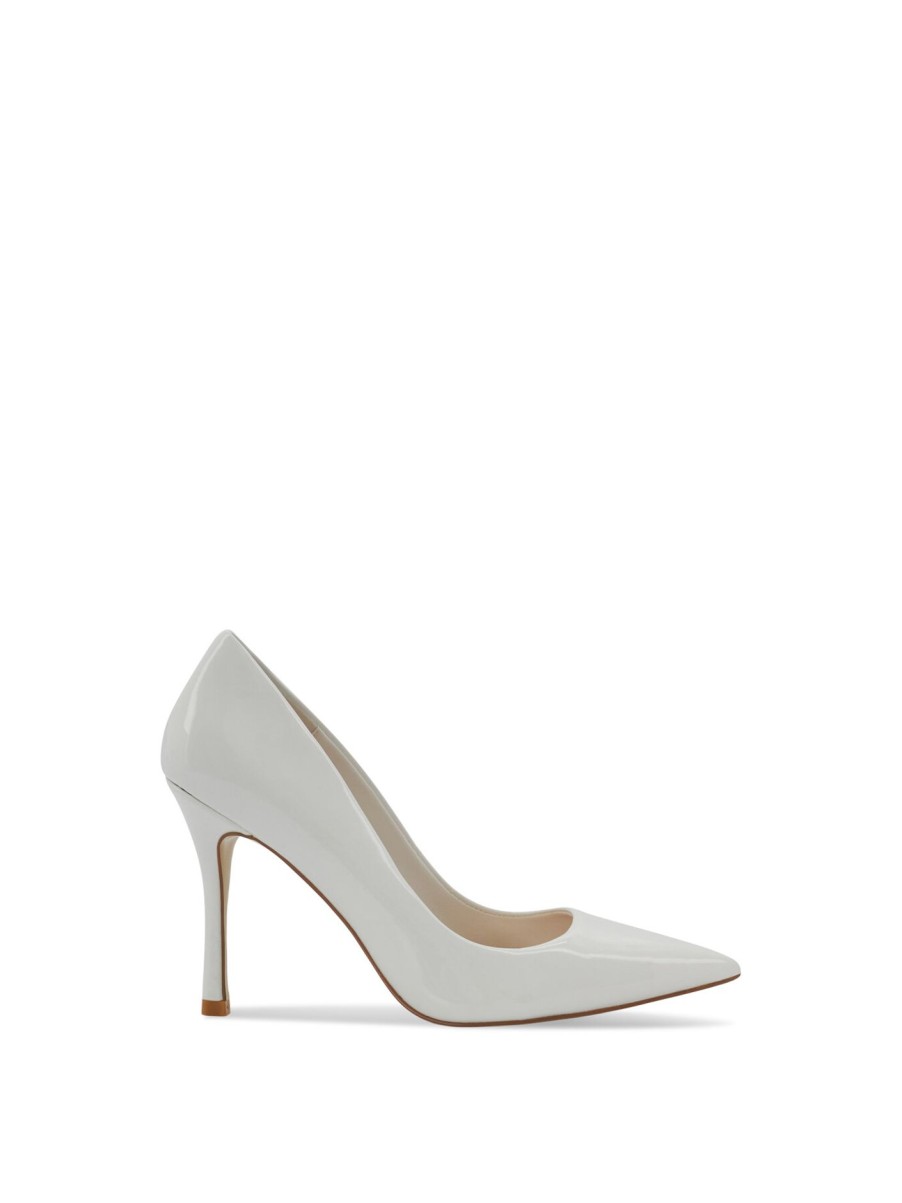 Women Dune London Heels | Atlanta White