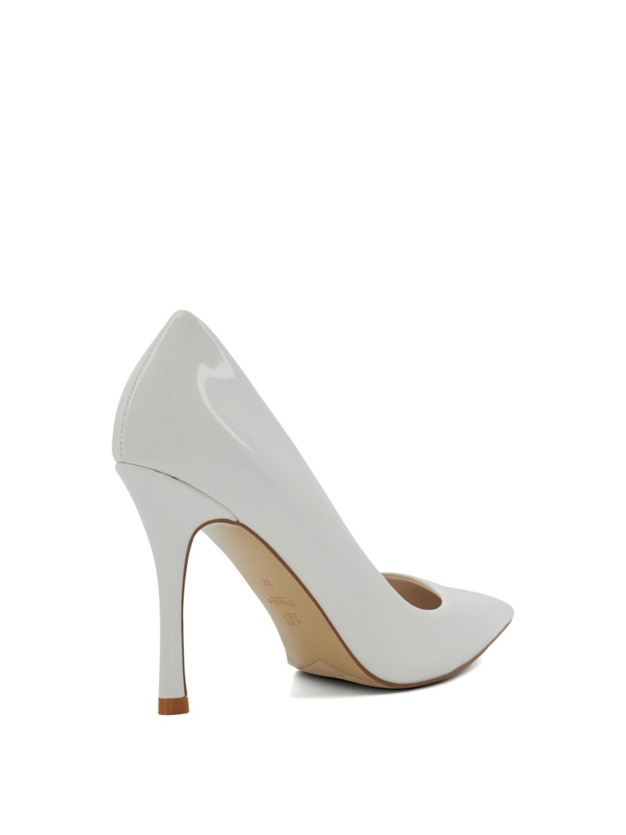 Women Dune London Heels | Atlanta White