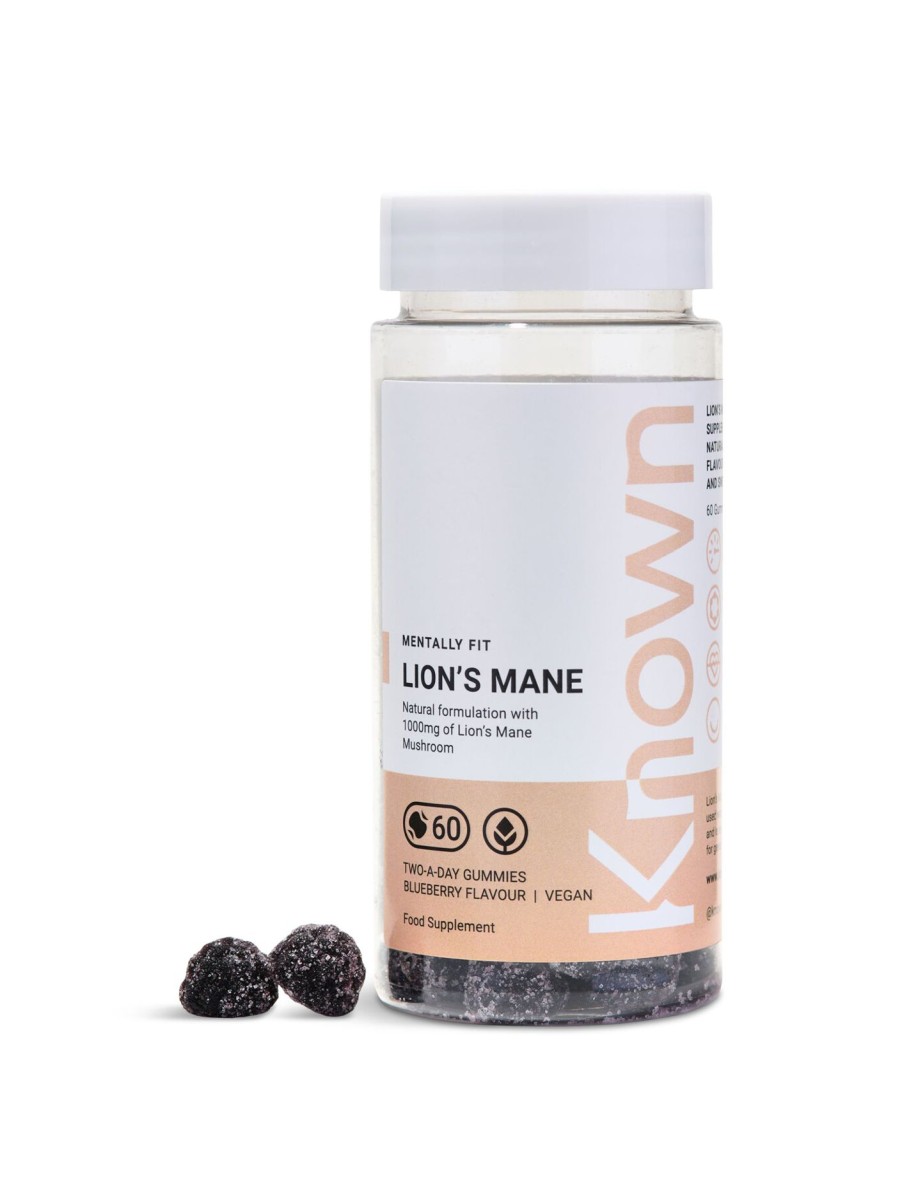 Beauty Known Nutrition Supplements | Lion'S Mane Vegan Gummies