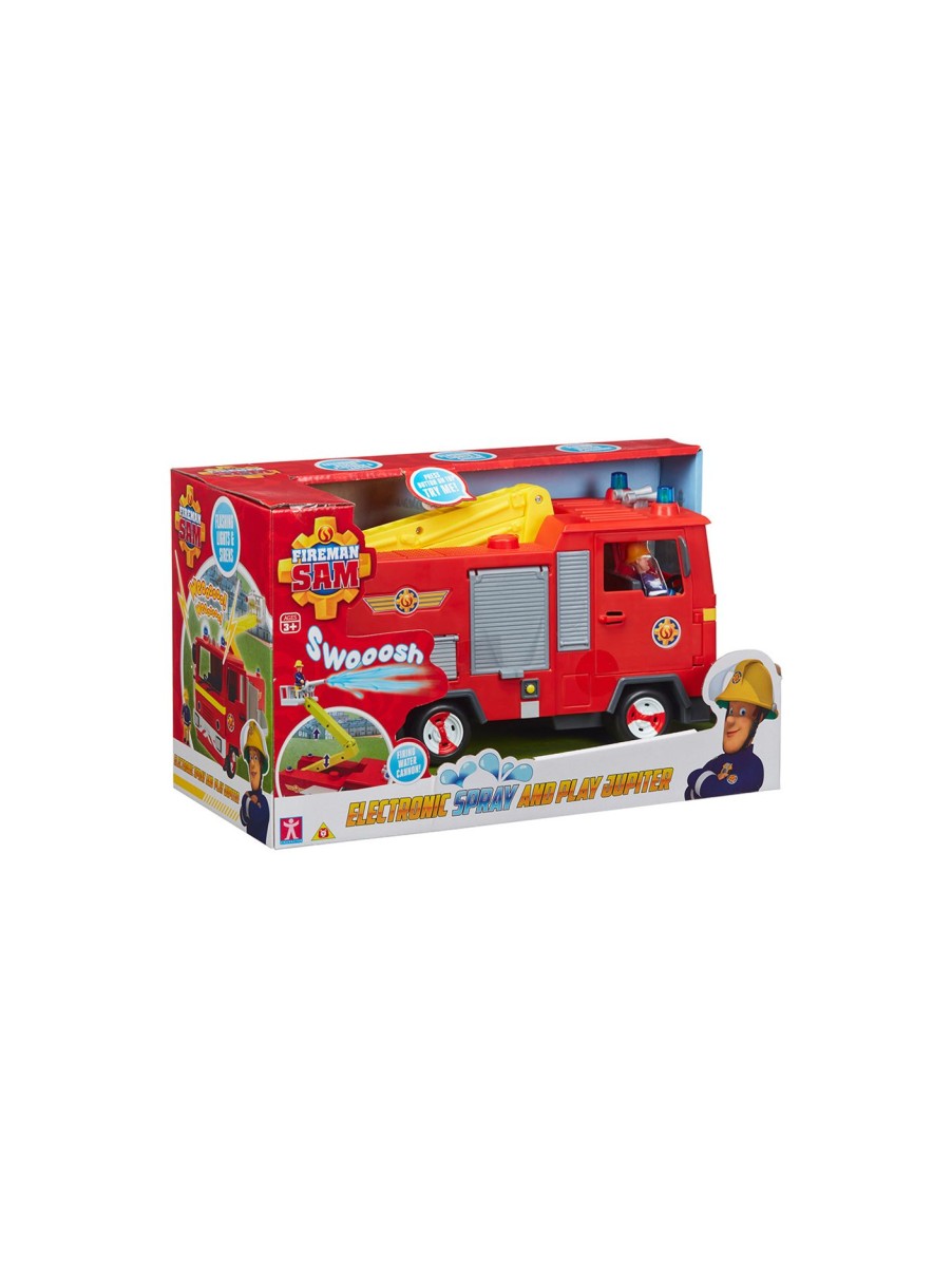 Kids Fireman Sam Preschool Toys | Fireman Sam Electronic Spray And Play Jupiter