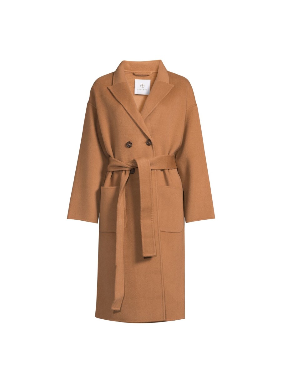 Women Anine Bing Coats & Jackets | Dylan Coat Camel