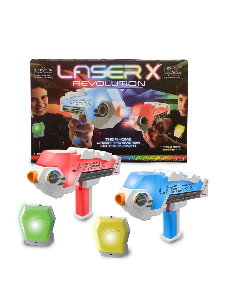 Kids Laser X Games & Puzzles | Laser X Revolution Double Blasters