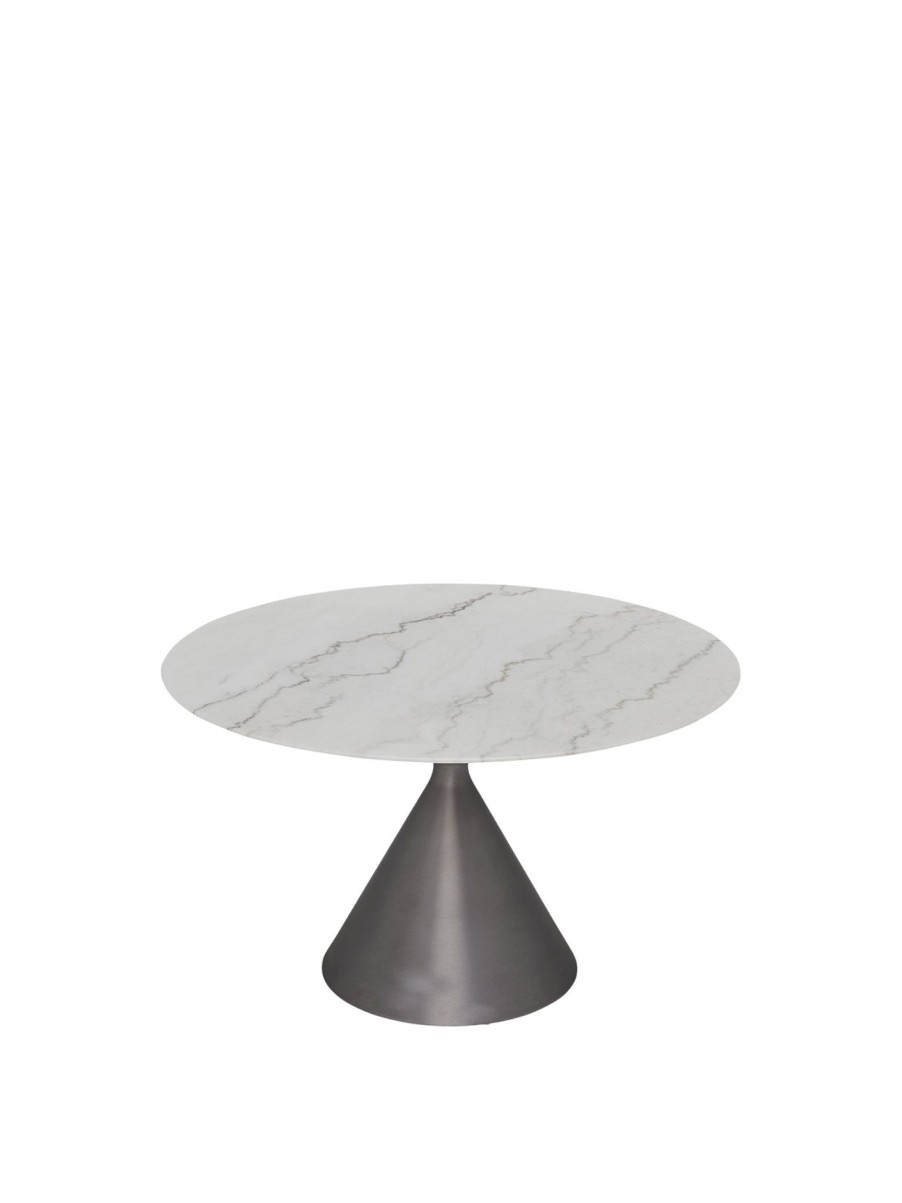 Furniture & Outdoor Barker and Stonehouse Round Dining Tables | Krista Dining Table White