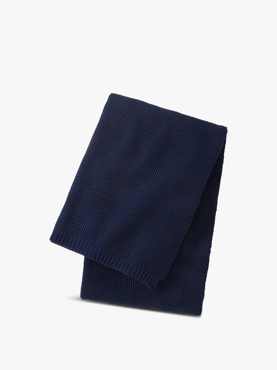 Home & Tech Ralph Lauren Home Bedroom Accessories | Archer Pursell Throw Blue