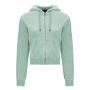 Women Juicy Couture Tracksuits | Robertson Hoodie Grayed Jade