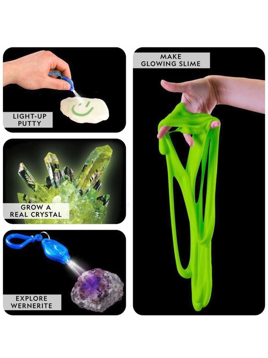 Kids National Geographic Science & Education Toys | Glow-In-The-Dark Mega Science Kit