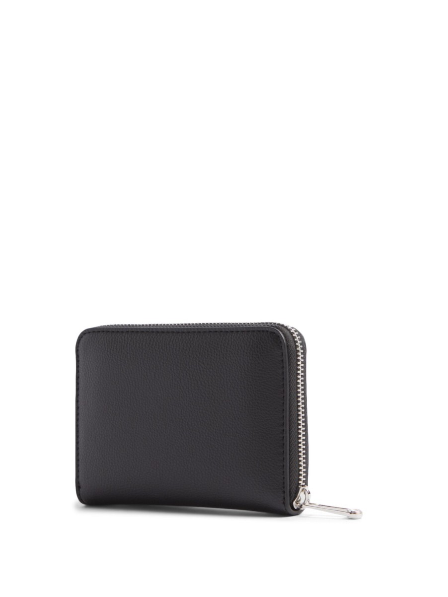 Women Tommy Hilfiger Purses & Wallets | Th Essential Sc Med Za Black