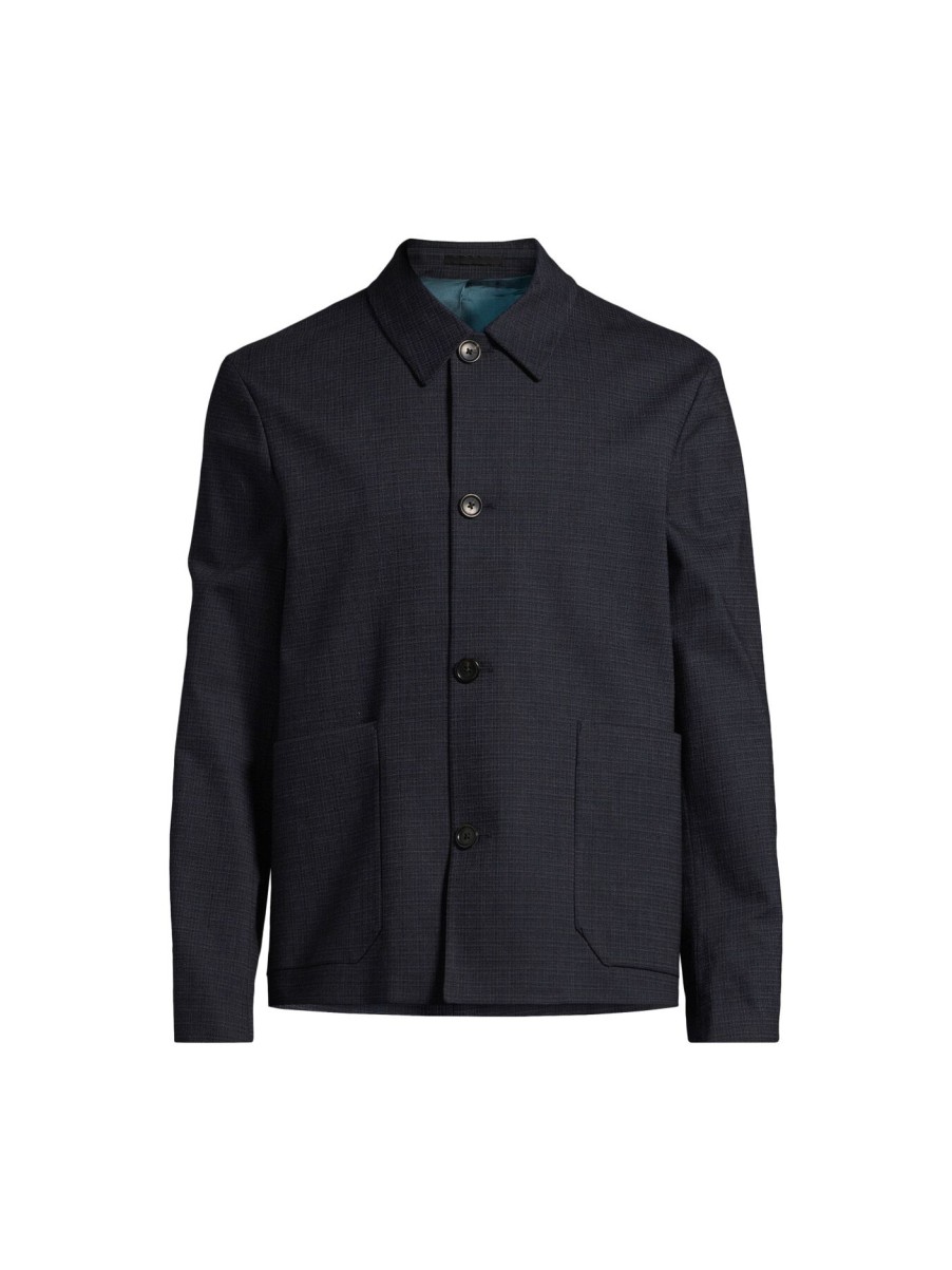 Men PS Paul Smith Coats & Jackets | Men'S Jacket Navy