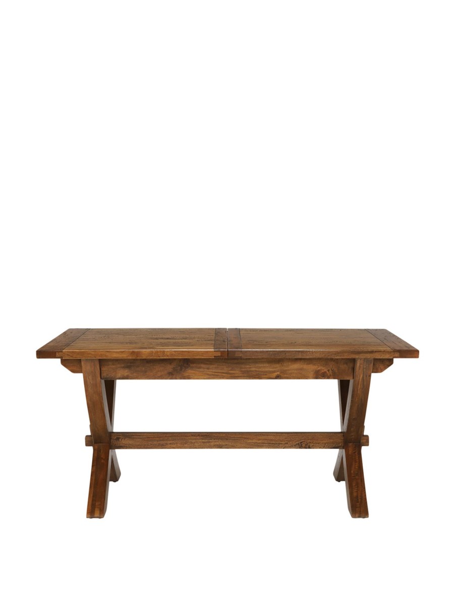 Furniture & Outdoor Barker and Stonehouse Extending Dining Tables | New Frontier X Leg Extending Dining Table Mango Wood