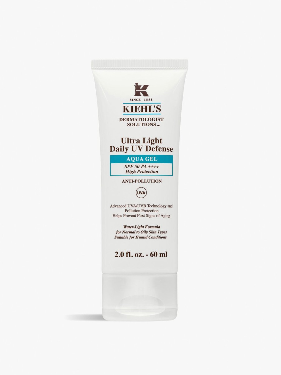 Beauty Kiehl's | Ultra Light Uv Defense Aqua Gel Spf 50 60 Ml