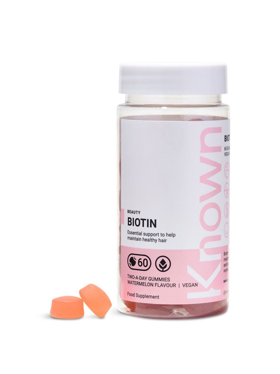 Beauty Known Nutrition Supplements | Biotin Vegan Gummies