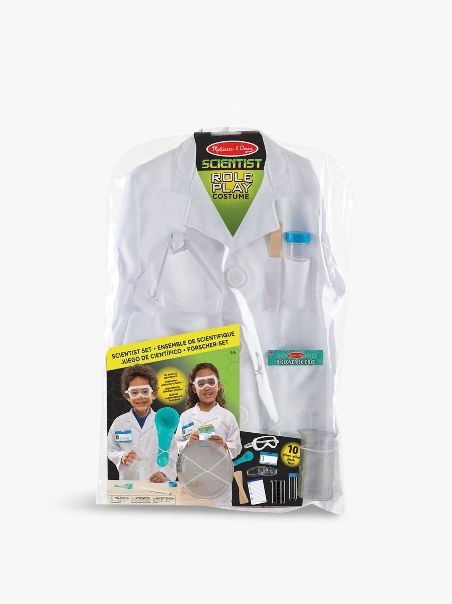 Kids Melissa & Doug Dress Up | Scientist Role Play Costume Set