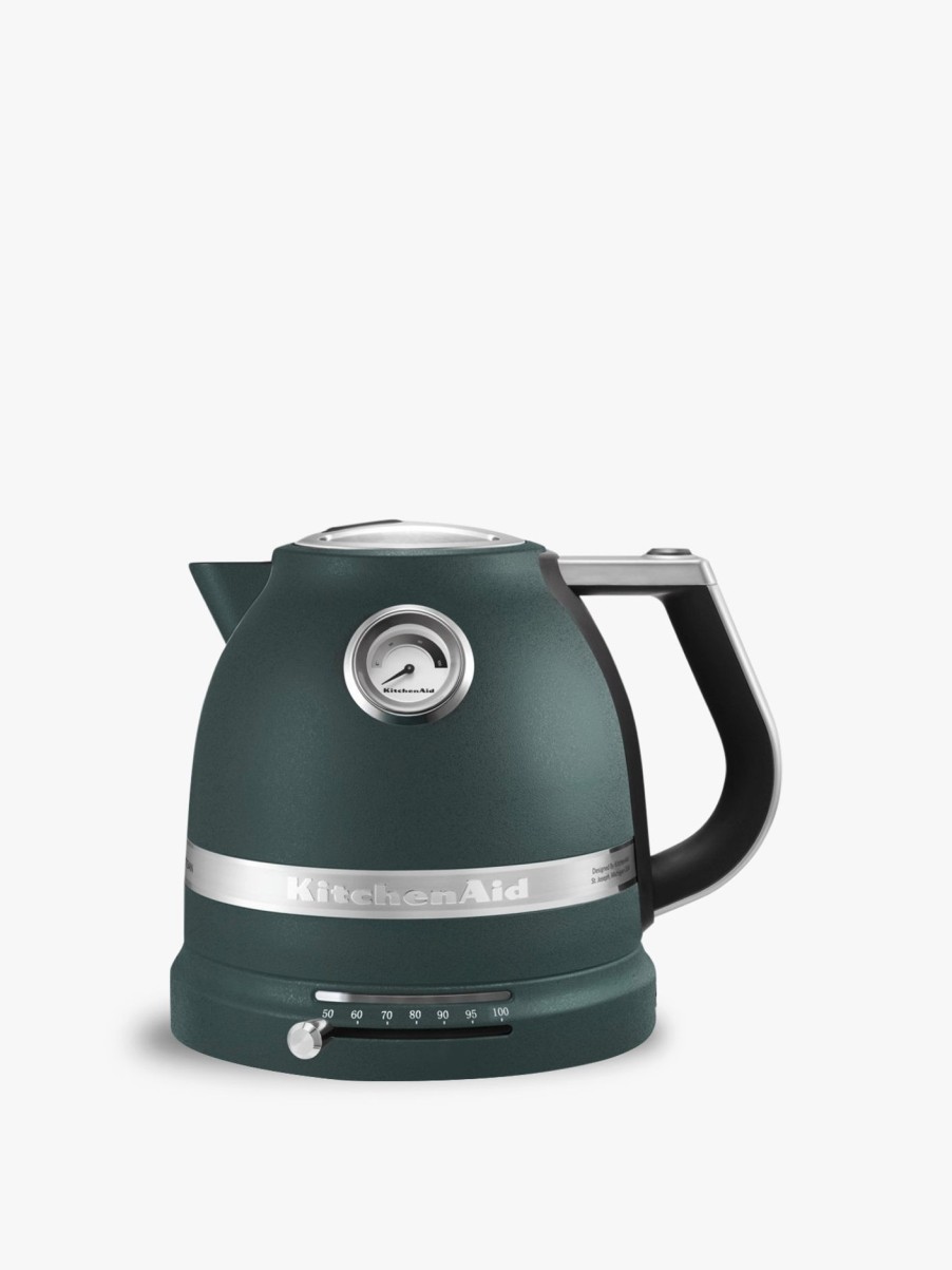 Home & Tech KitchenAid Kitchen Electricals | 5Kek1522 Artisan Variable Temperature Kettle 1.5L Pebble Palm