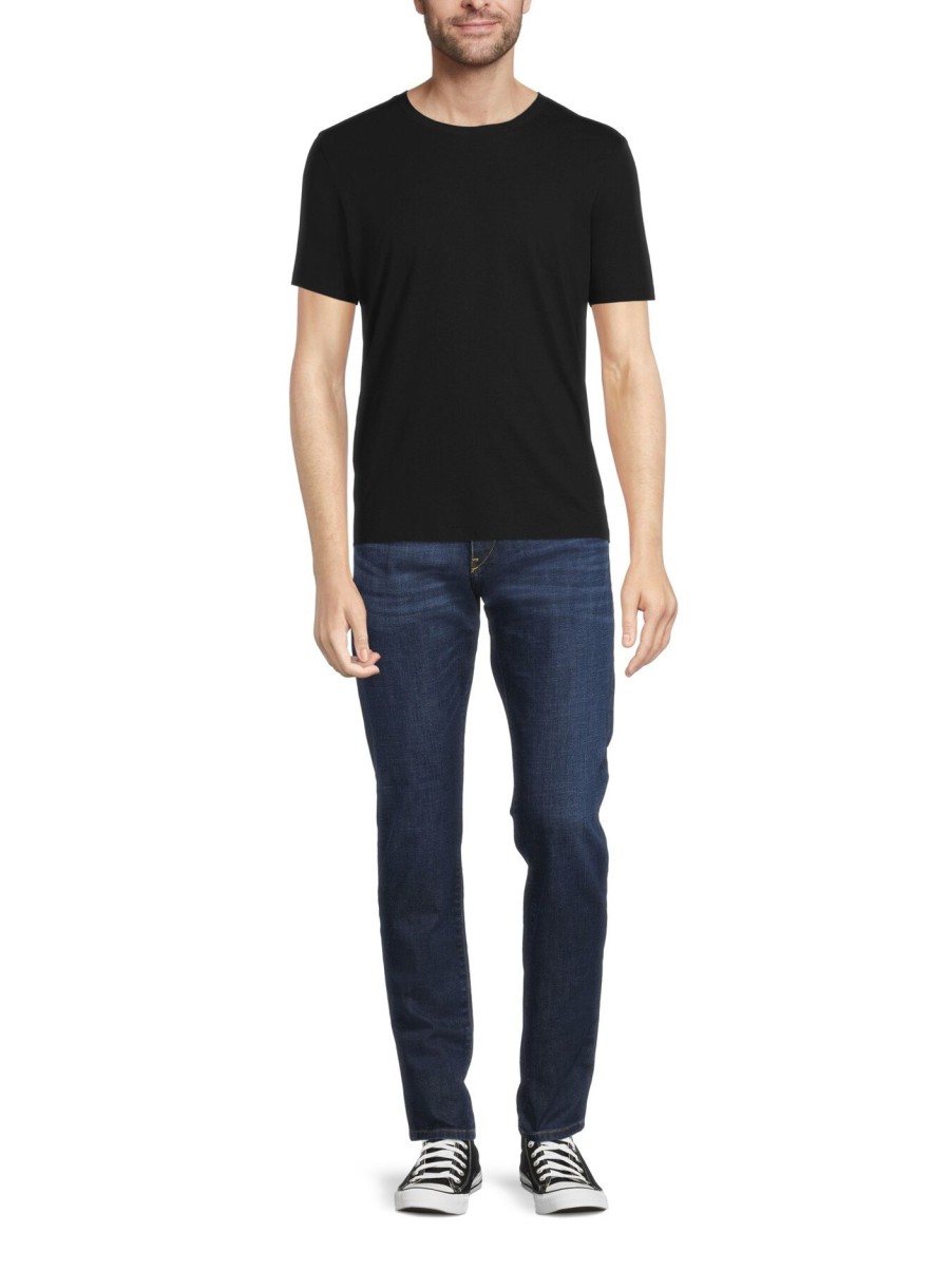 Men Diesel Jeans | 2019 D-Strukt Slim Fit Jeans Mid Blue