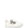 Women KURT GEIGER LONDON Trainers | Laney Bow Embellished White