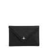 Women Vivienne Westwood Clutch Bags | Saffiano Envelope Clutch Black