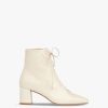 Women LK Bennett Boots | Arabella Ankle Boots White