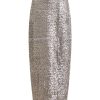 Women French Connection Skirts | Adalynn Sequin Skirt Gun Metal