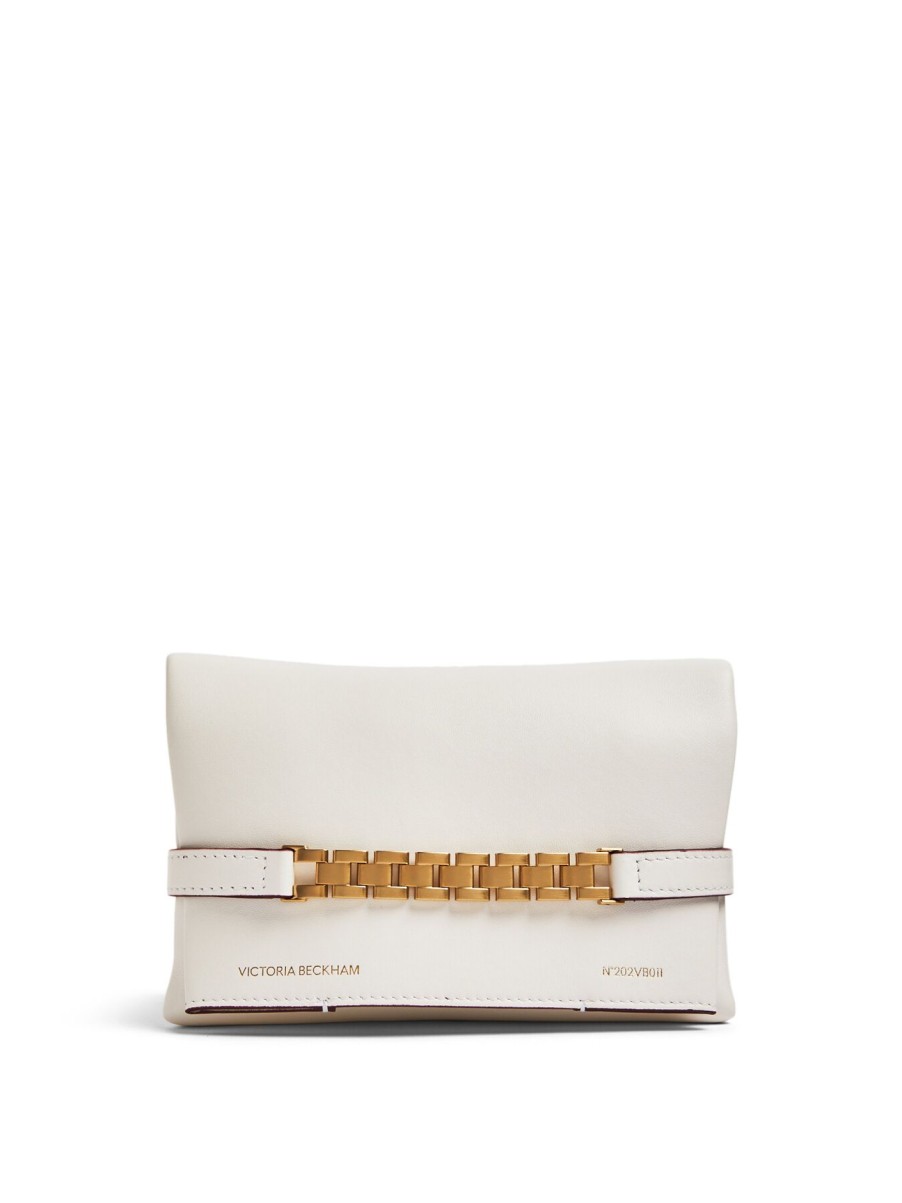 Women Victoria Beckham Clutch Bags | Mini Pouch White