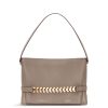 Women Victoria Beckham Clutch Bags | Chain Pouch With Strap Taupe