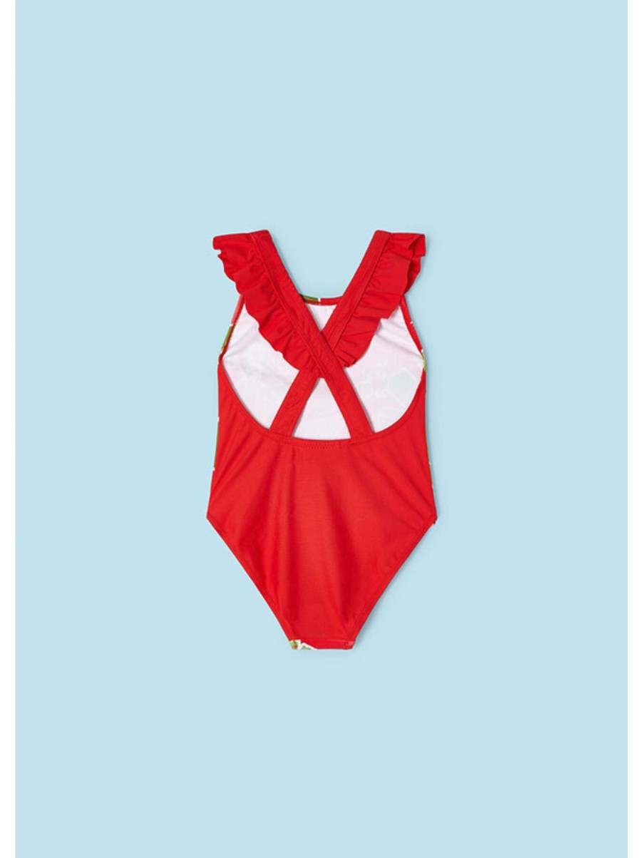 Kids Mayoral Swimwear | Hula Girl Swimsuit Granadine