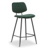 Furniture & Outdoor Barker and Stonehouse Counter & Bar Stools | Archer Green Velvet Bar Stool