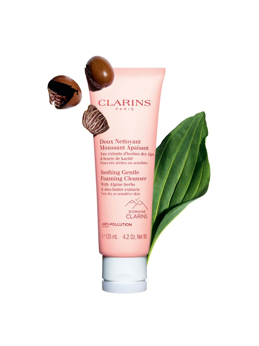 Beauty Clarins Cleansers & Toners | Soothing Gentle Foaming Cleanser 125Ml