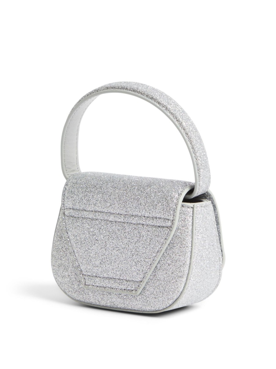 Women Diesel Cross Body Bags | 1Dr Xs Crossbody Bag Silver