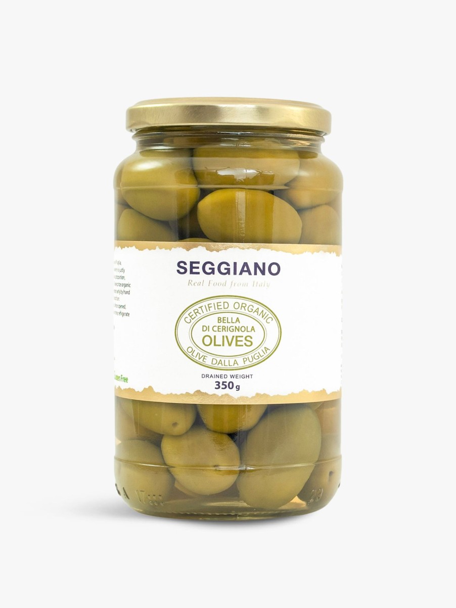 Food & Drink Seggiano Condiments | Cerignola Olives 350G