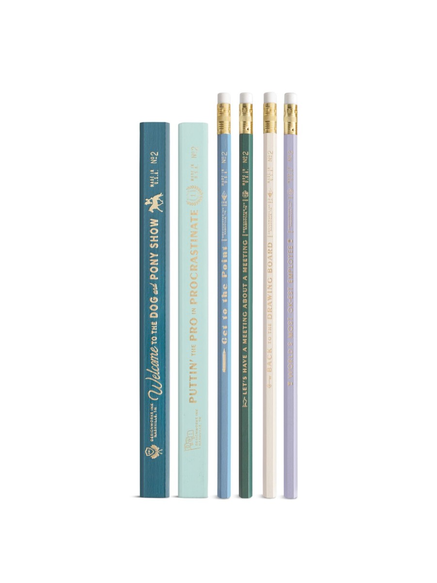 Home & Tech Designworks Inc | Pencil Set - Workplace Shenanigans